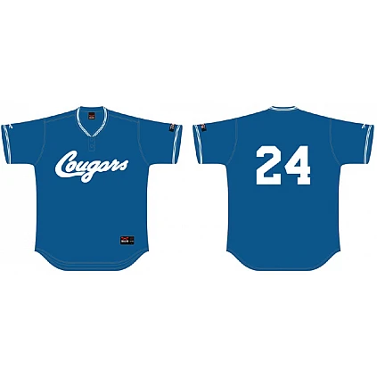 Karlsruhe Cougars Jersey: Mixed Teams, 2 buttons, Flatback Mesh