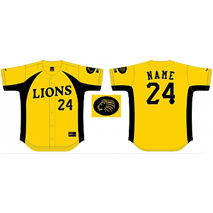 Wyck Lions Jersey: Flatback Mesh