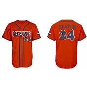Jersey Netherlands Olympic Games Athens, Orange: Flatback Mesh
