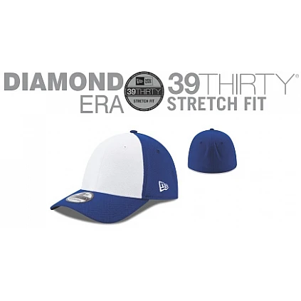 New Era Custom Team Caps: 39Thirty Stretch-Fitted Diamond Era Fabric