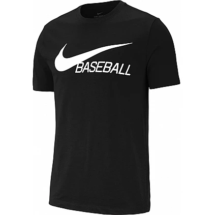 Nike T-Shirt BB Swoosh Schwarz