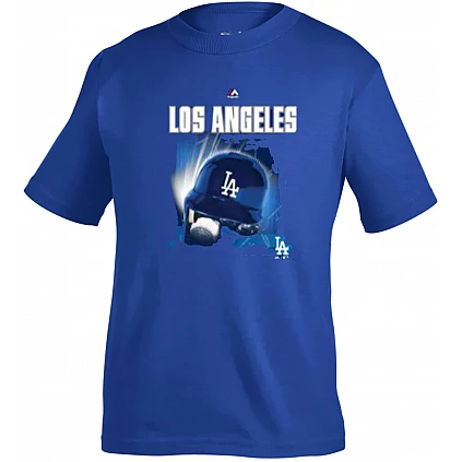 Kinetic Helmet Kinder T-Shirt: Dodgers