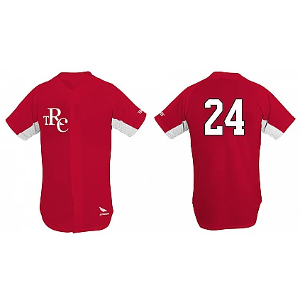 Camisa Red Caps:rojo