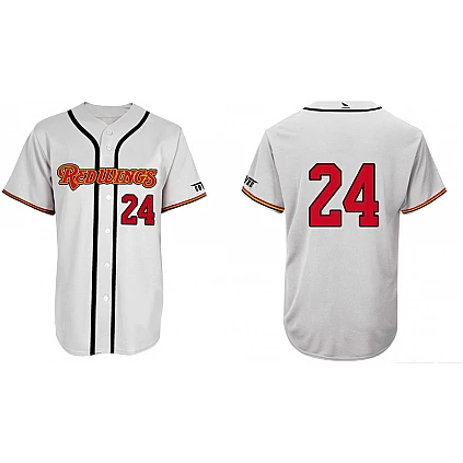 Rennes Redwings Shirt, Wit: Flatback Mesh