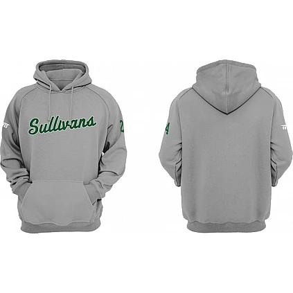 Sullivans-Green Devils Hoodie: Grau