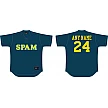 Spam Jersey, Flatback Mesh, 2 but.