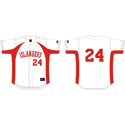 Islanders Softbal Shirt Pin Dot Mesh