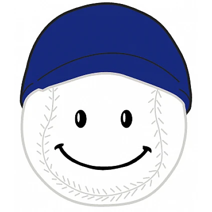 Stressball, baseball con cappellino