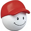 Stressball, baseball con cappellino