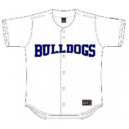 Camisa Bulldogs, blanca