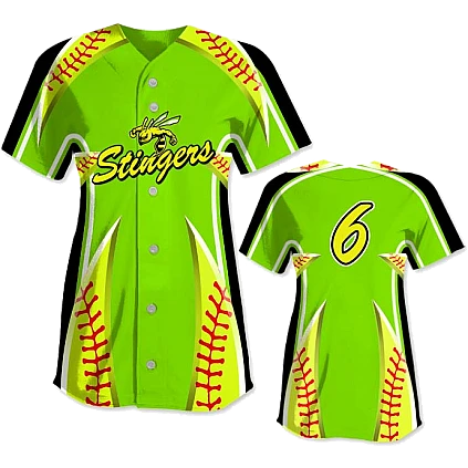 Bash Stitches FP Jersey SS Full-Button