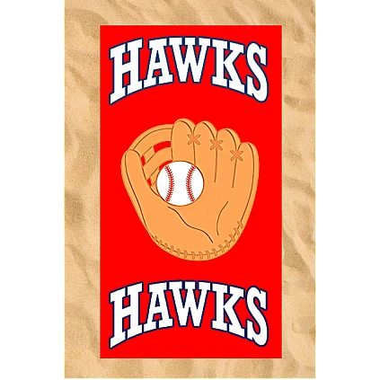 Club All-Over Beach Towel: Glove