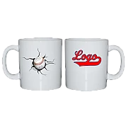 Club Mug: Crack Baseball