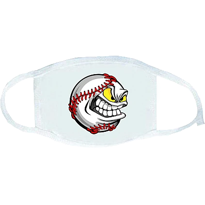 Maschera per la bocca: Baseball arrabbiato