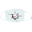 Mundschutz: Geknackter Baseball