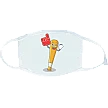 Maschera per la bocca Happy Bat