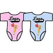 Club Baby Romper: Happy Bat