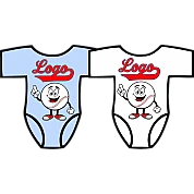 Club Baby Romper: Happy Baseball