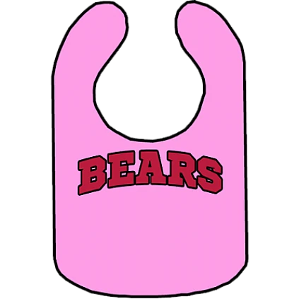 Club Baby Bib: Club logo