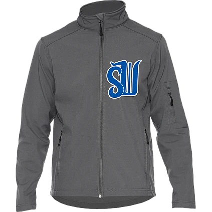La Louviére snarling wolves Softshell Jacket