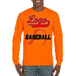 Club T-Shirt, Long Sleeve: Baseball seams
