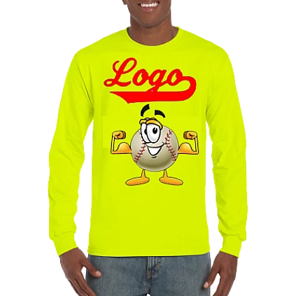 Club T-Shirt, Long Sleeve: Mr. Baseball