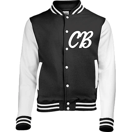 Caixa Baixa Varsity Jacke