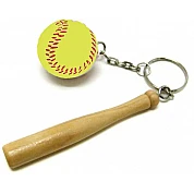 Portachiavi Softball + Pipistrello