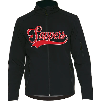 Dudelange Rot Sappers Softshell Jacke