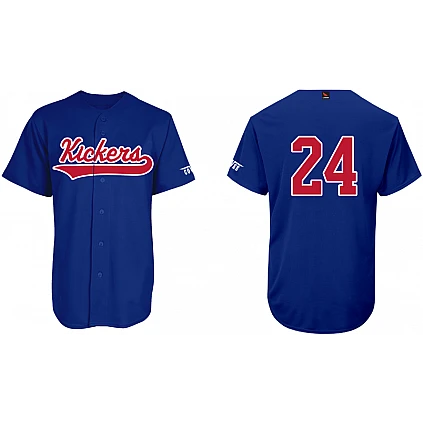 Maglia da calcio: Honkbal, maglia con retro piatto