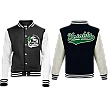 Knights Varsity Jacket with logo on back