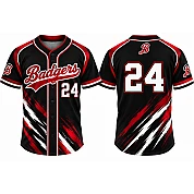 Badgers de Besancon Alternate Jersey, Flatback Mesh
