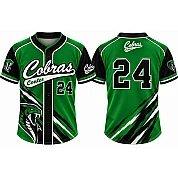 BC Contois Cobras Alternate Jersey, Flatback Mesh