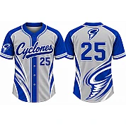 Fenay Cyclones Alternate Jersey, Flatback Mesh