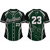 Green Hornets Alternate Jersey, Flatback Mesh