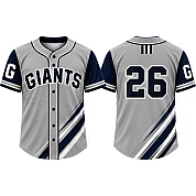 Odense Giants Alternate Jersey, Flatback Mesh