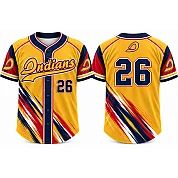 Aichelberg Indians Alternate Jersey, Flatback Mesh