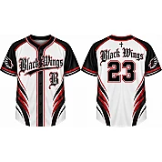 Hanau Blackwings Alternate Jersey, Flatback Mesh