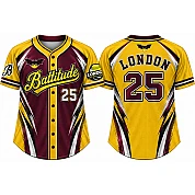 London Battitude Alternate Jersey, Flatback Mesh