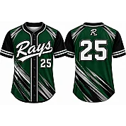Braintree Rays Alternate Jersey, Flatback Mesh