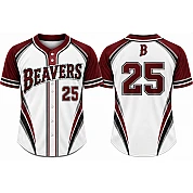 Broxtowe Beavers Alternate Jersey, Flatback Mesh