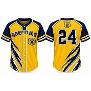 Sheffield Bruins Alternate Jersey, Flatback Mesh