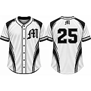 Kent Mariners Alternate Jersey, Flatback Mesh