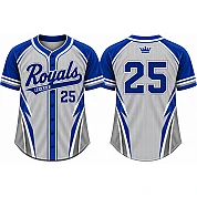 Leicester Royals Alternate Jersey, Flatback Mesh
