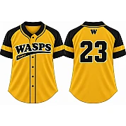 Romford Wasps Alternate Jersey, Flatback Mesh