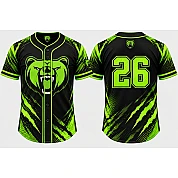 Grizzlies Alternate Jersey, Flatback Mesh