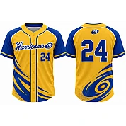 Hilversum Hurricanes Alternate Jersey, Flatback Mesh
