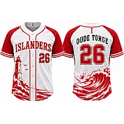 Islanders Alternate Jersey, Flatback Mesh