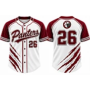 Panters Alternate Jersey, Flatback Mesh