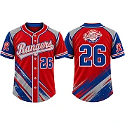 Rangers Schagen Alternate Jersey, Flatback Mesh